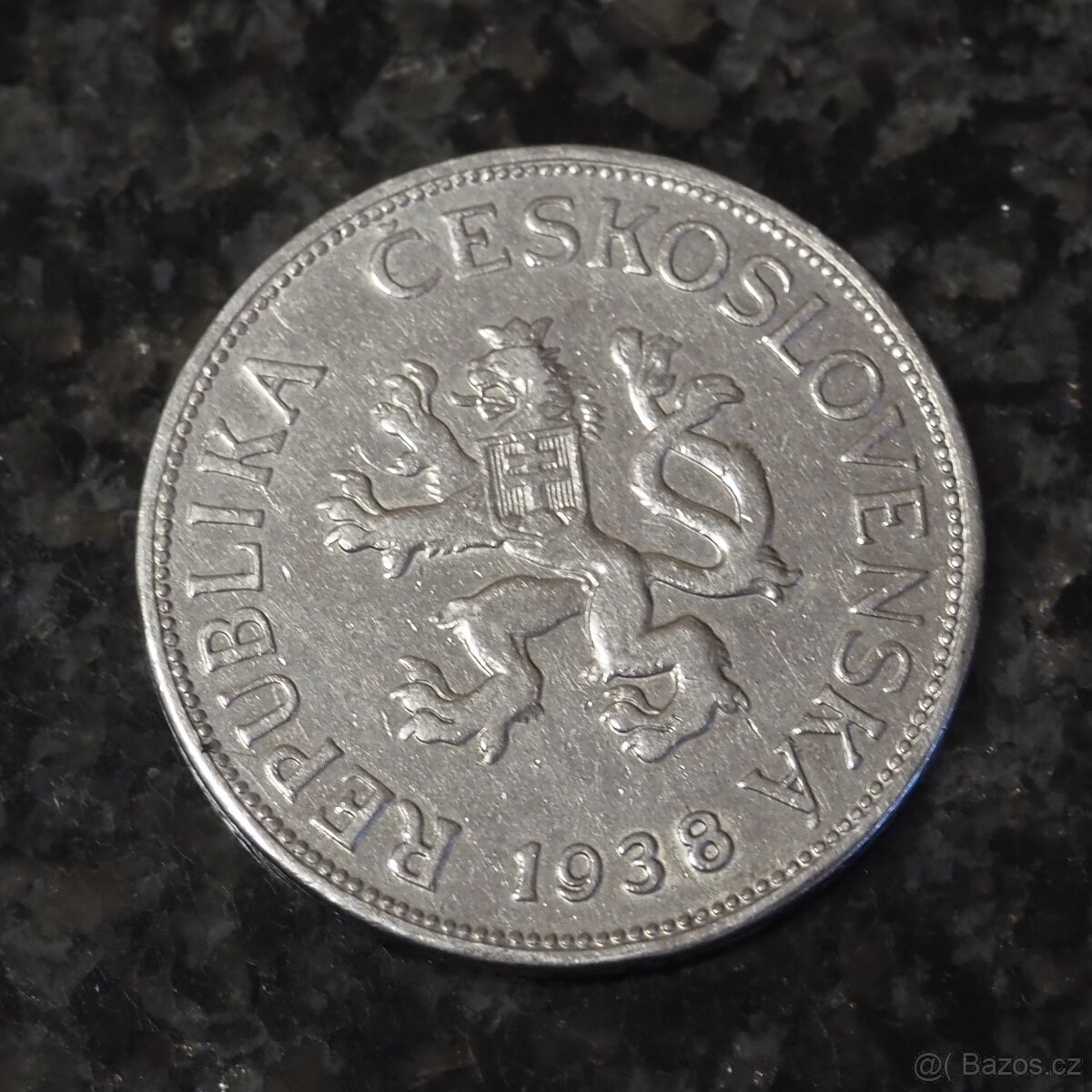 5 koruna 1938 - 2
