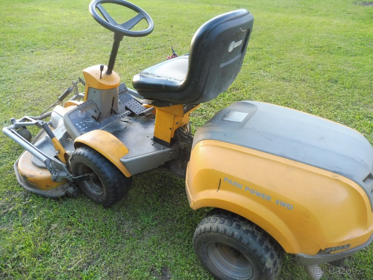 prodám sekačku stiga. rider stiga park , pohon 4x4, 125cm - 2
