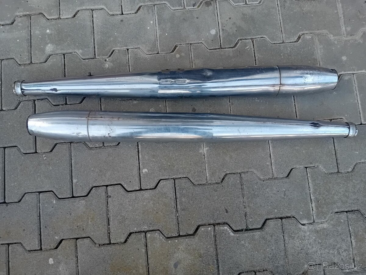 Prodám výfuk na Jawa Bizon nebo Jawa 634. - 2