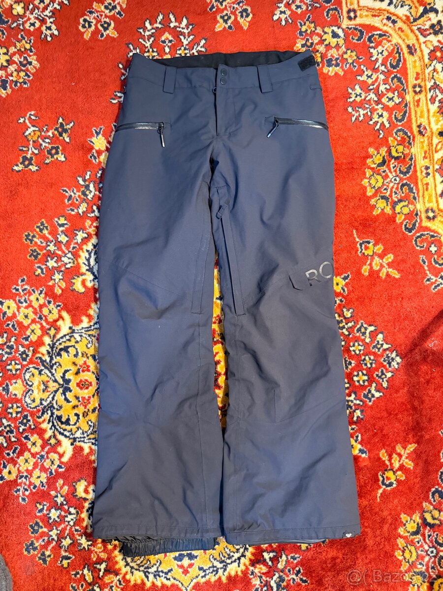 Roxy Rosewood snowboardové / lyžařské dámské černé kalhoty M - 2