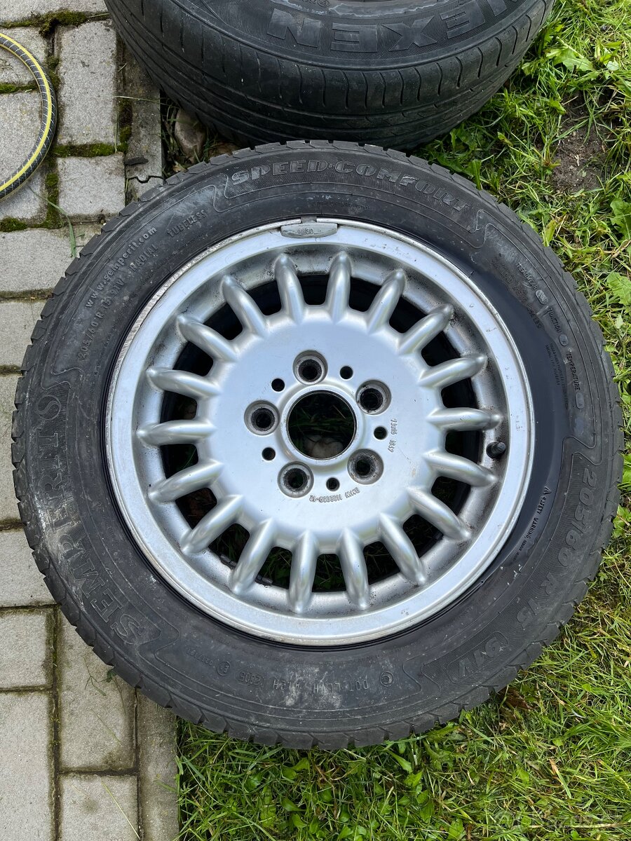 Original 15'' ALU kola BMW (4+1) - 2