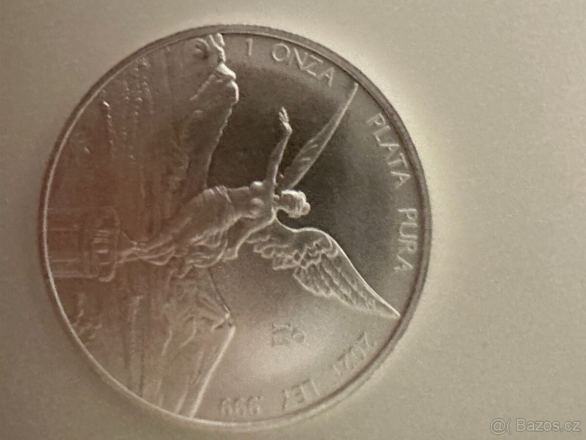1 oz Silver Libertad – Mexiko / Ag 999 / investiční stříbro - 2