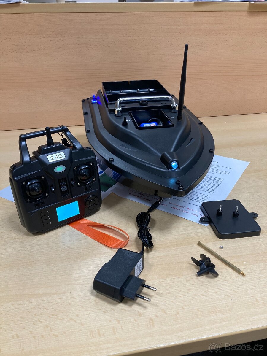 NOVÁ Zavážecí loďka na ryby s GPS + ZDARMA OBAL__ - 2