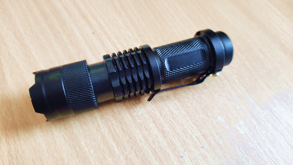 UV svítilna ZOOM test bankovek, Geocaching... - 2