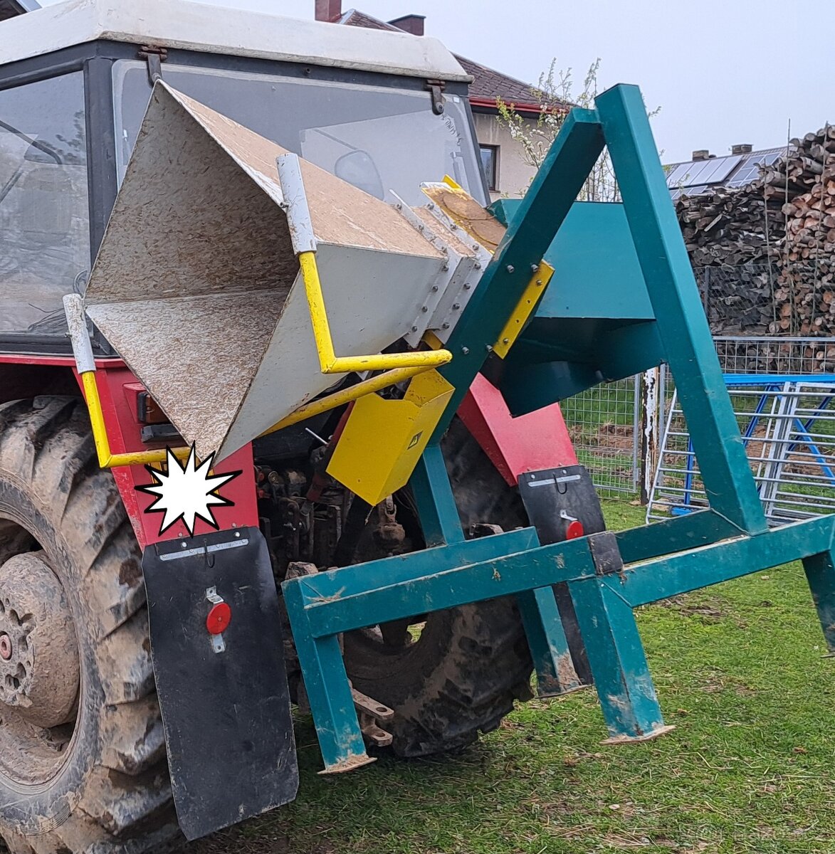 Štěpkovač,špalíkovač - 2