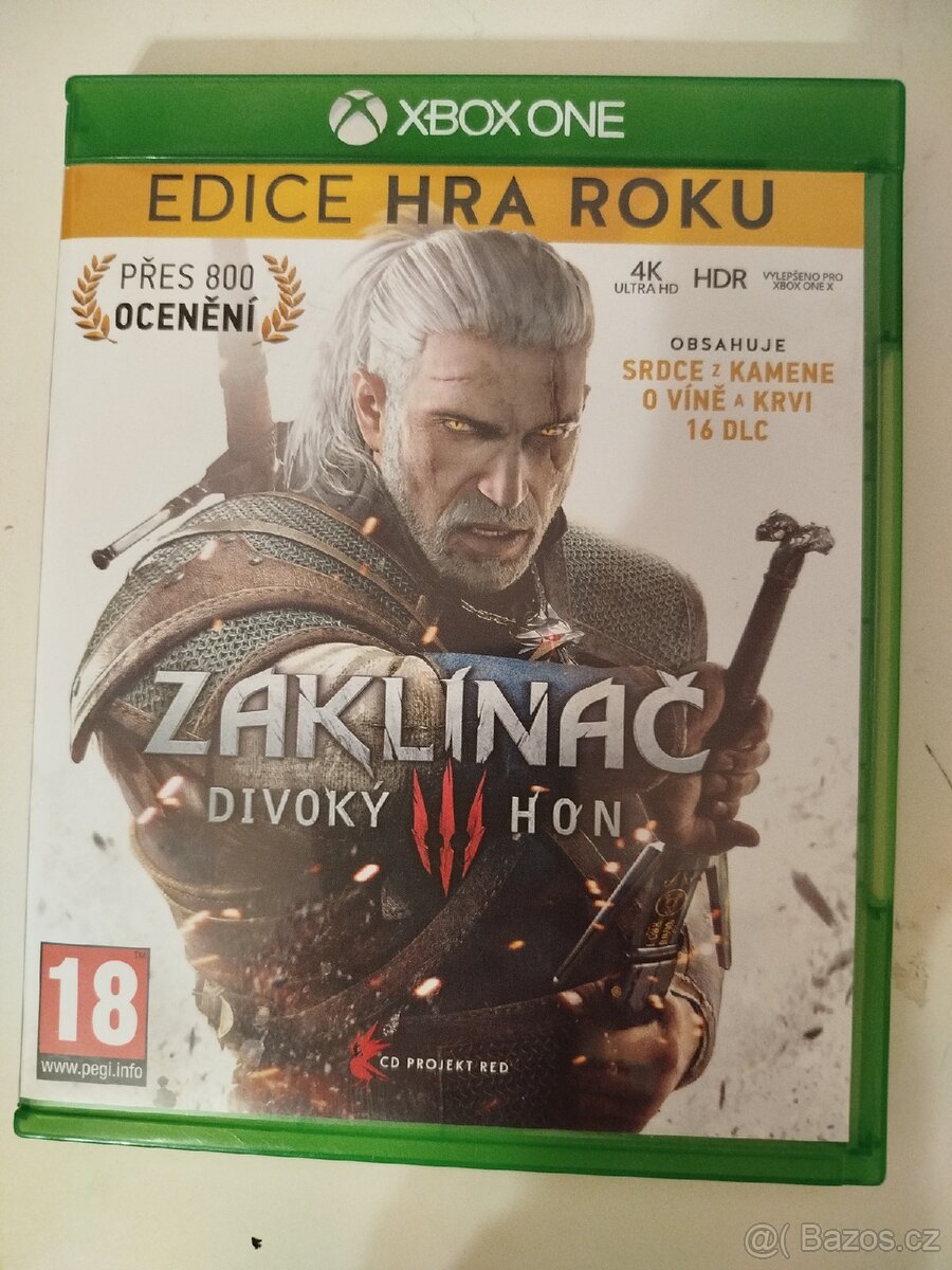 Bílý Xbox One X, 12 her + krabice - 2