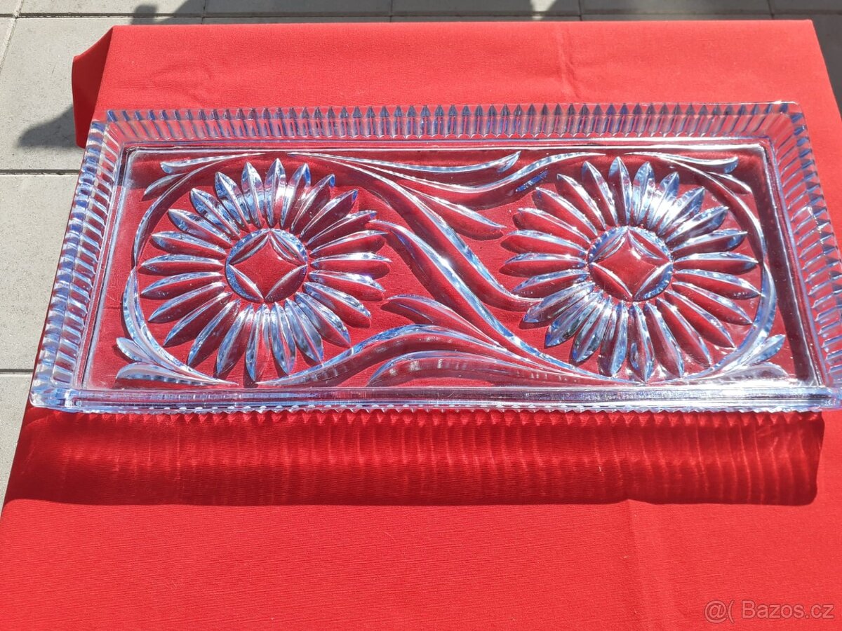 Tác, sklo lisované, sklárna Heřmanova huť - 2