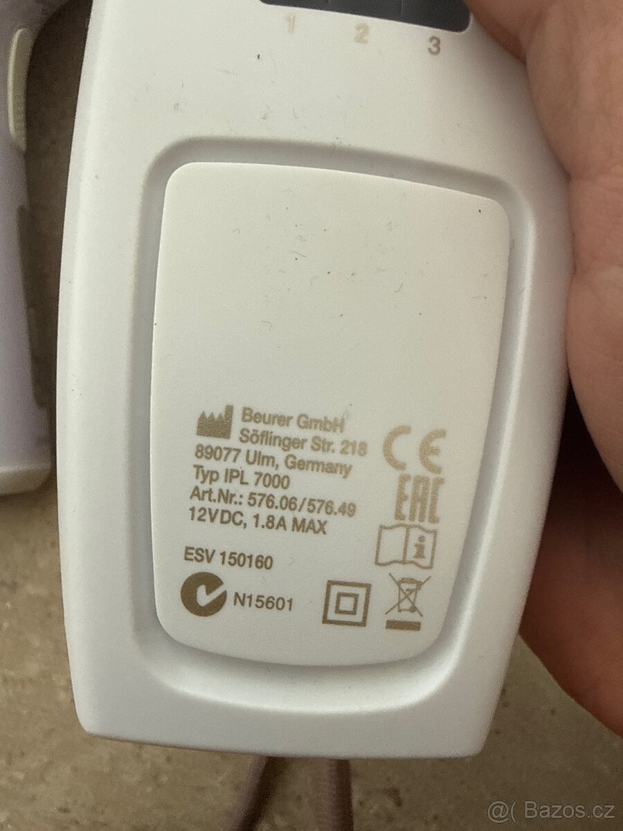 2x IPL epilátor nefunkční na díly - 2