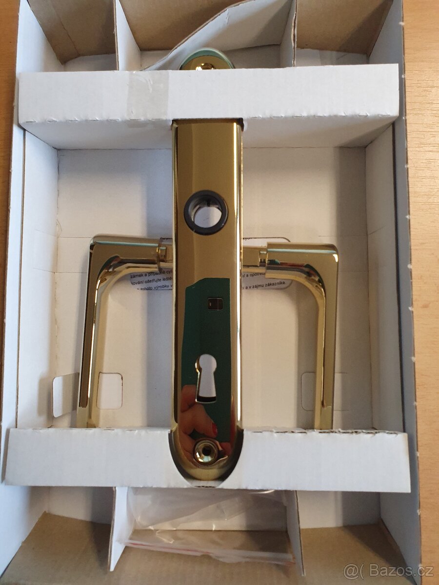 Dveřní kování SIESTA Rostex zlaté klíč - 2