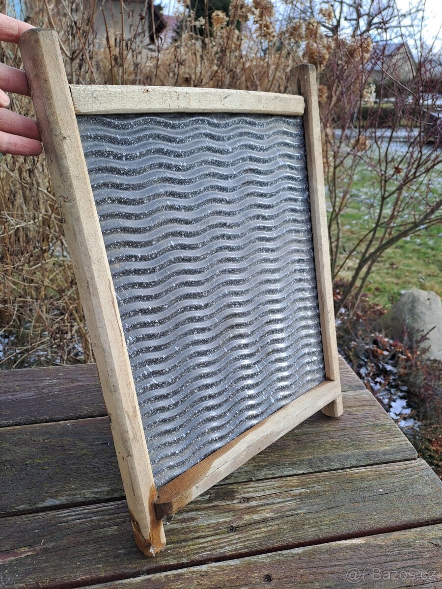 Stará valcha-dřevo/plech, původní stav - 2