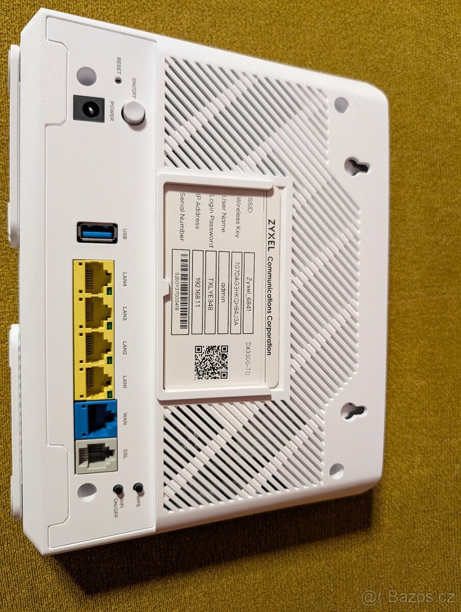 modem Zyxel DX3300-T0: - 2