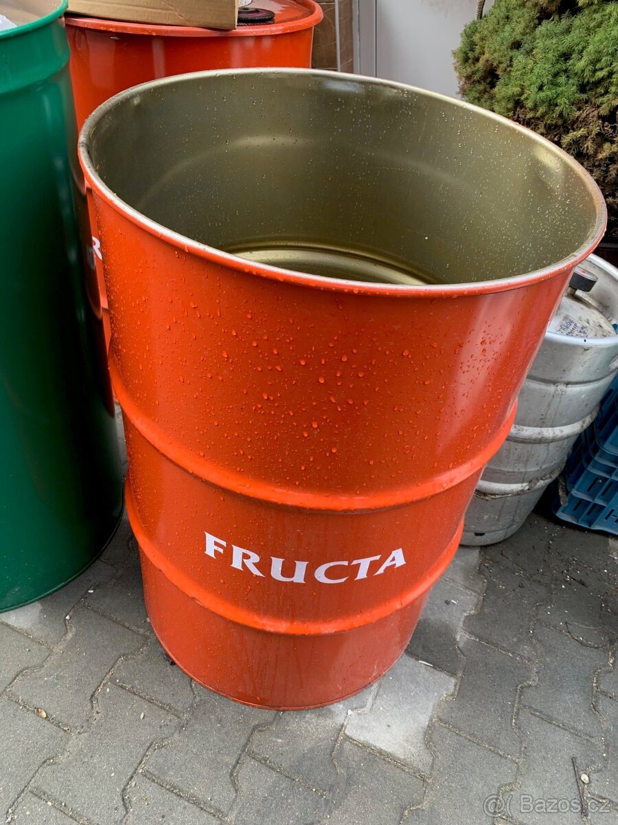 Plechové lakované sudy - 2