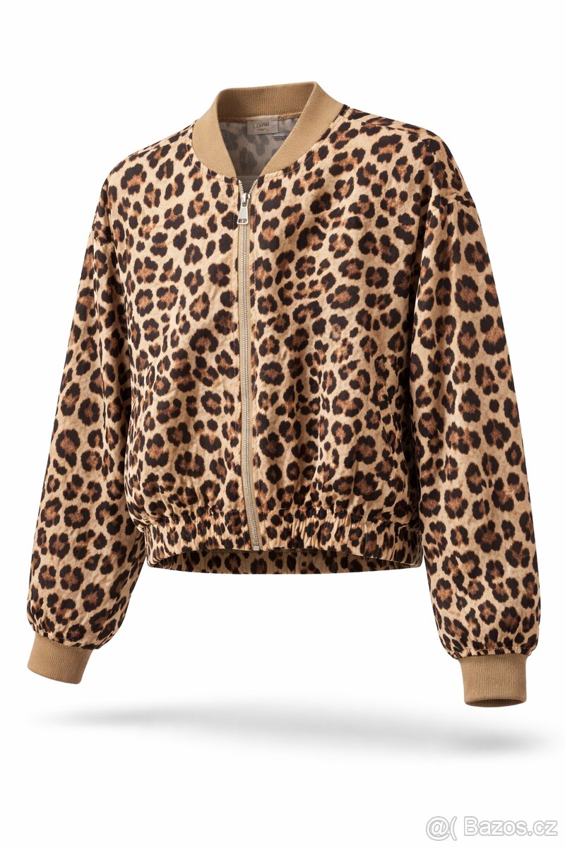 Dámská blůzka s leopardím vzorem – vel. XL - 2