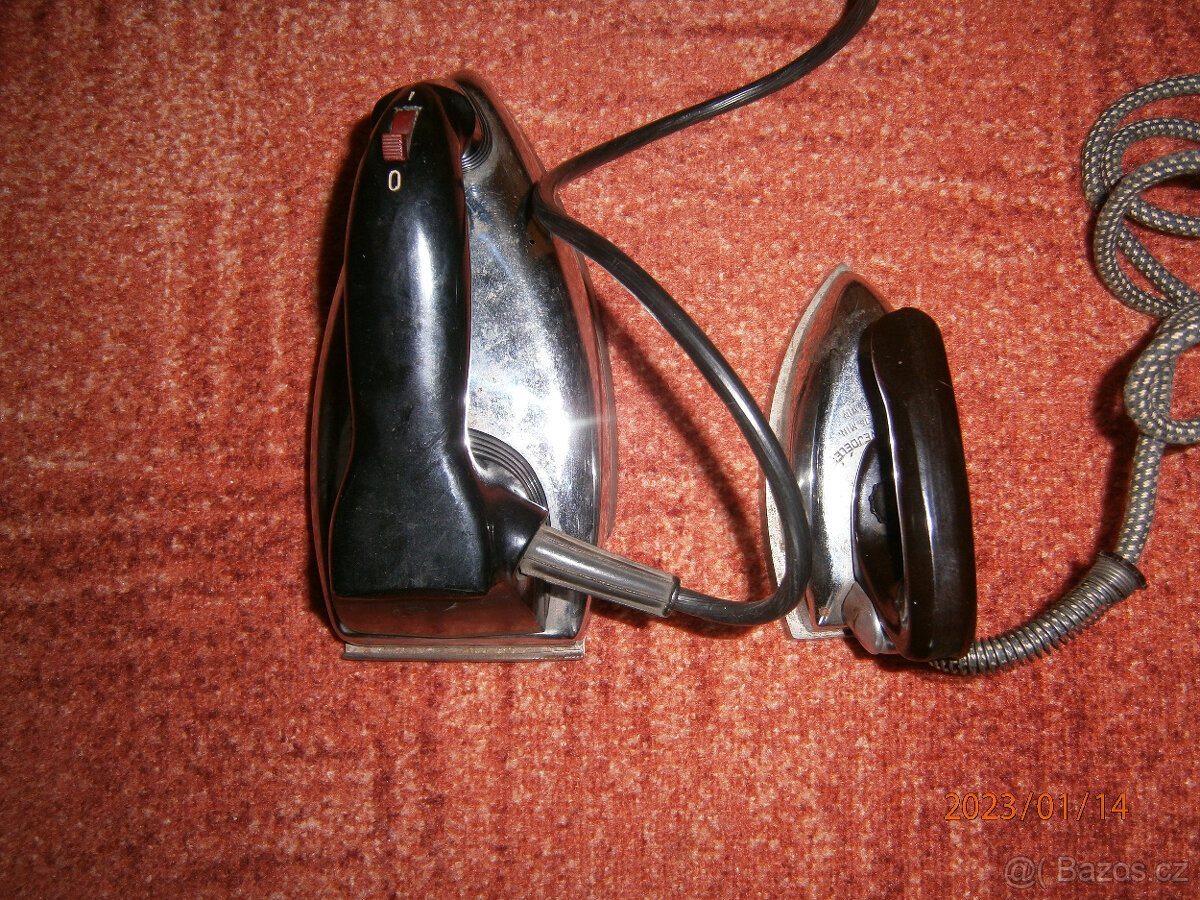 retro žehličky - 2