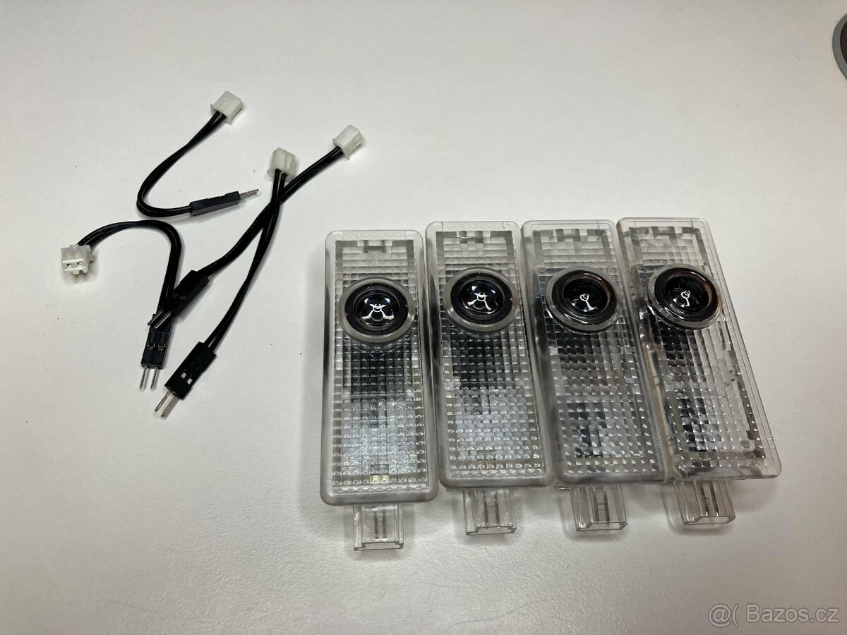 BMW E60/E61 LED projektory do dveří LOGO 4 kusy - 2