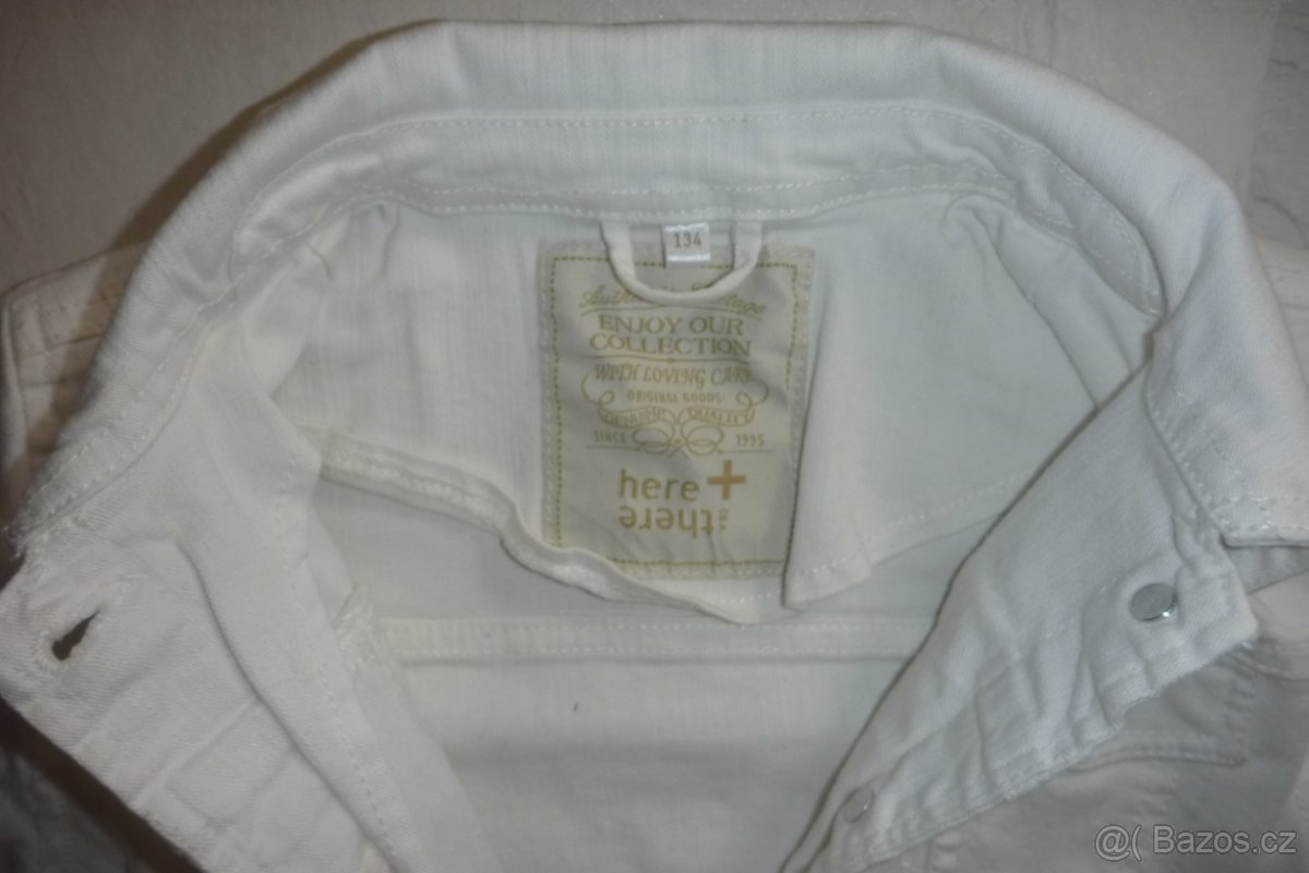 Světlá džínová bunda, 134 - 2