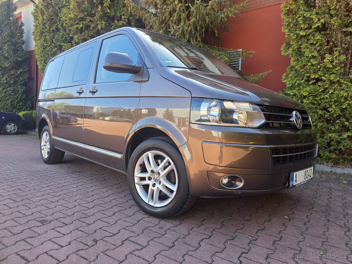 VW Multivan T5 2.0TDI 103kW Team Webasto,tažné,serviska - 2