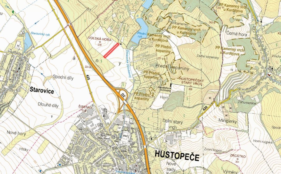 Zemědělská půda, prodej, Hustopeče, Břeclav - 2