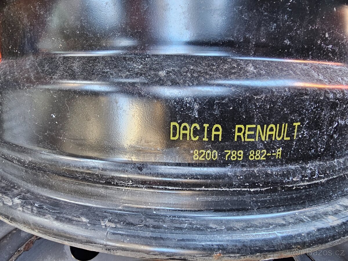 Dacia Sandero Plech disky 15" - 2
