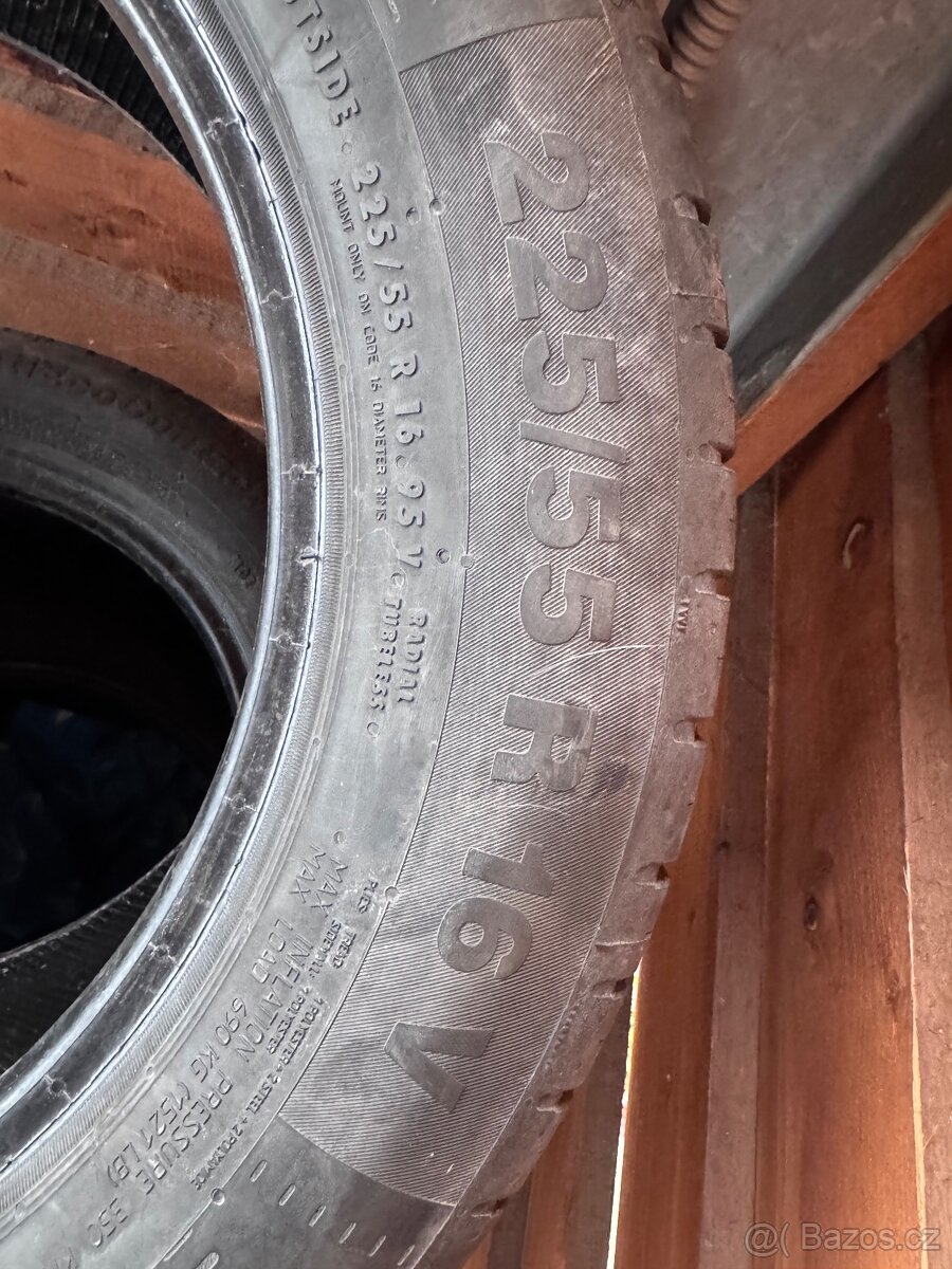 225/55/16 V Continental-letní - 2