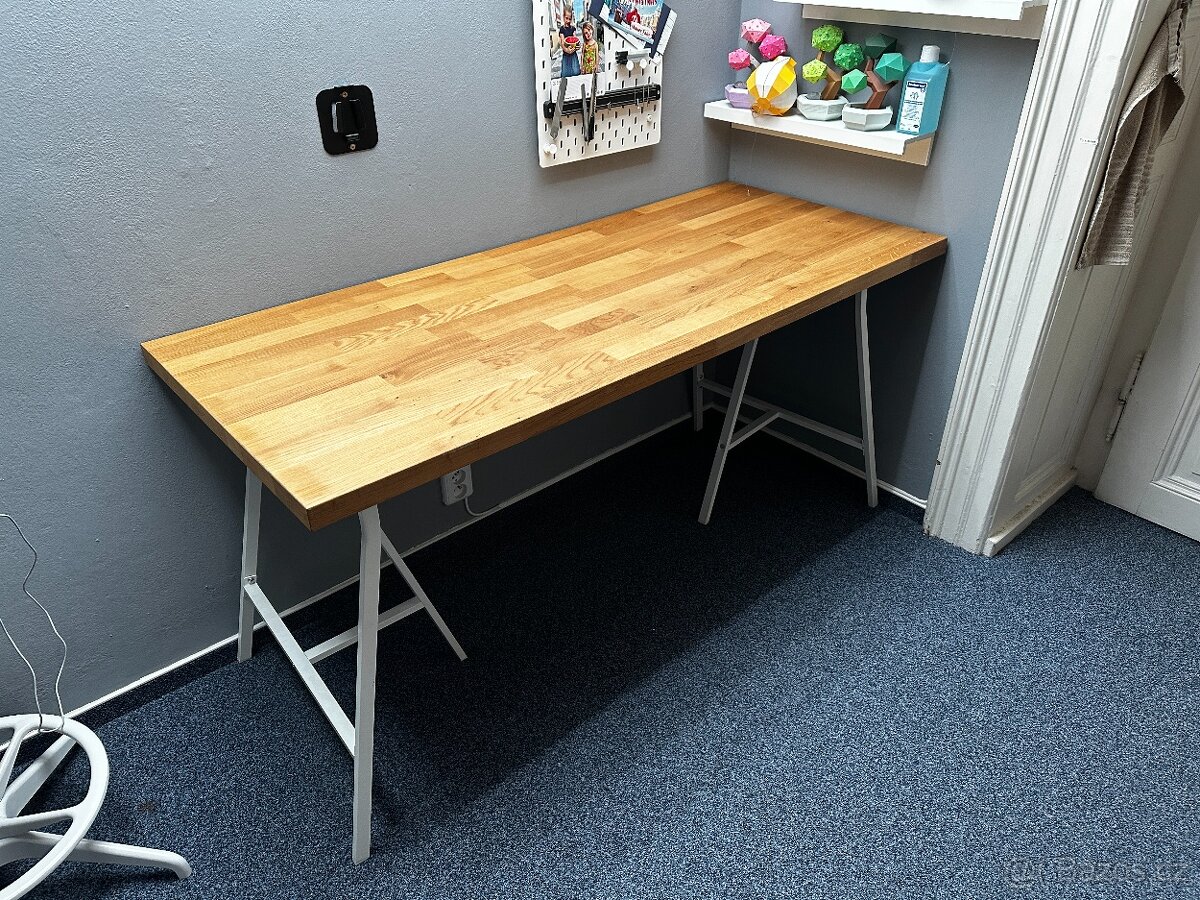 Podnoží Ikea Lerberg - pár - bílé - 2