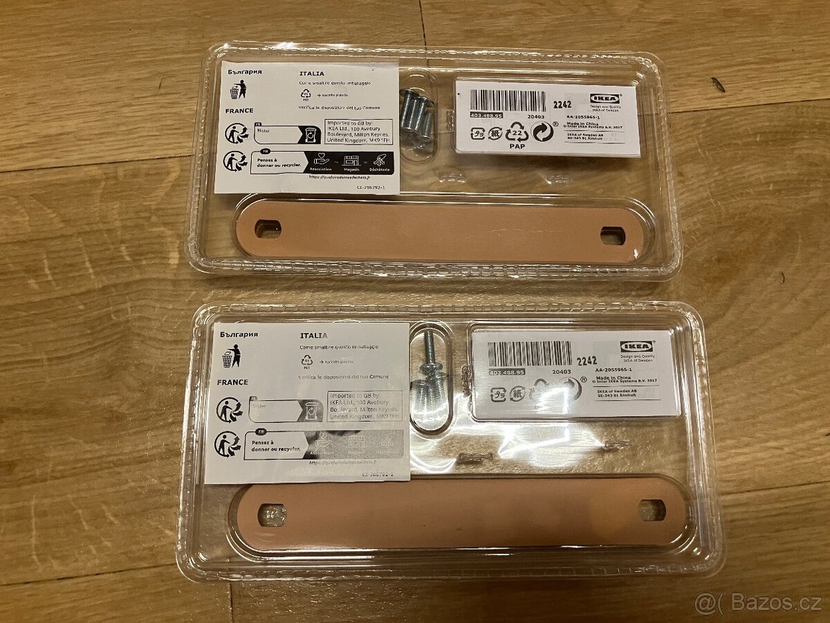Kožené úchytky Ikea - 2
