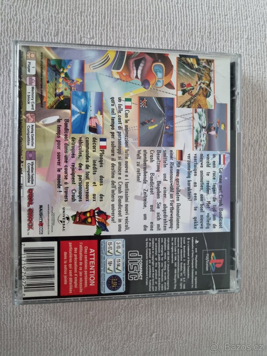 Crash Bandicoot 3 Warped PS1 / PSX - 2
