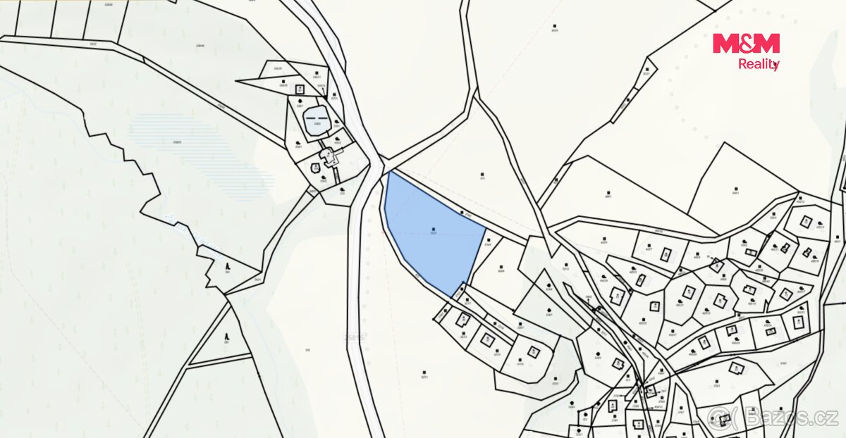 Prodej louky, 3967 m², Třebívlice - 2