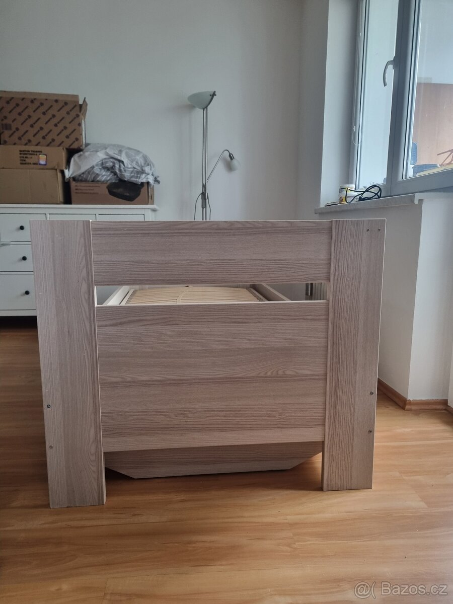 Postel 90x200 s úložným prostorem - 2