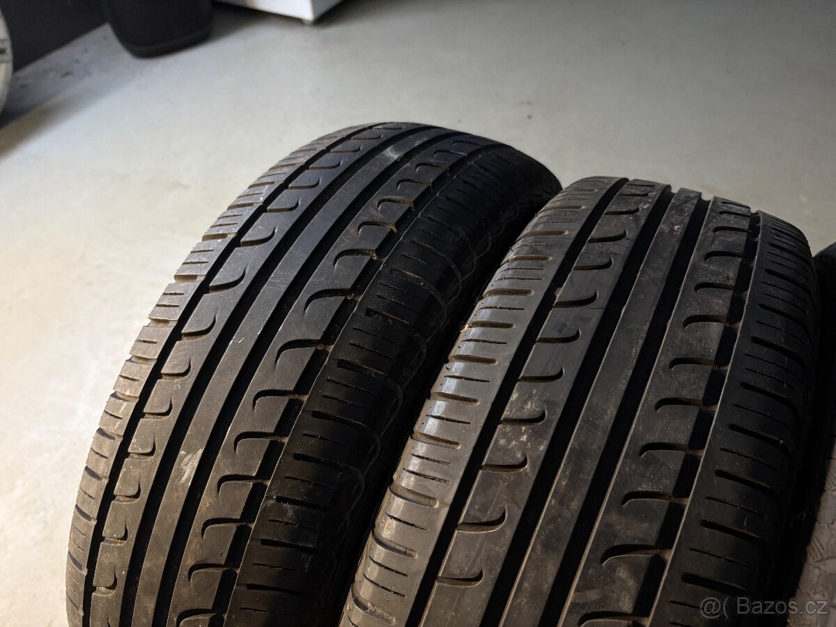 Letní pneu Pirelli + Continental 185/65R14 - 2