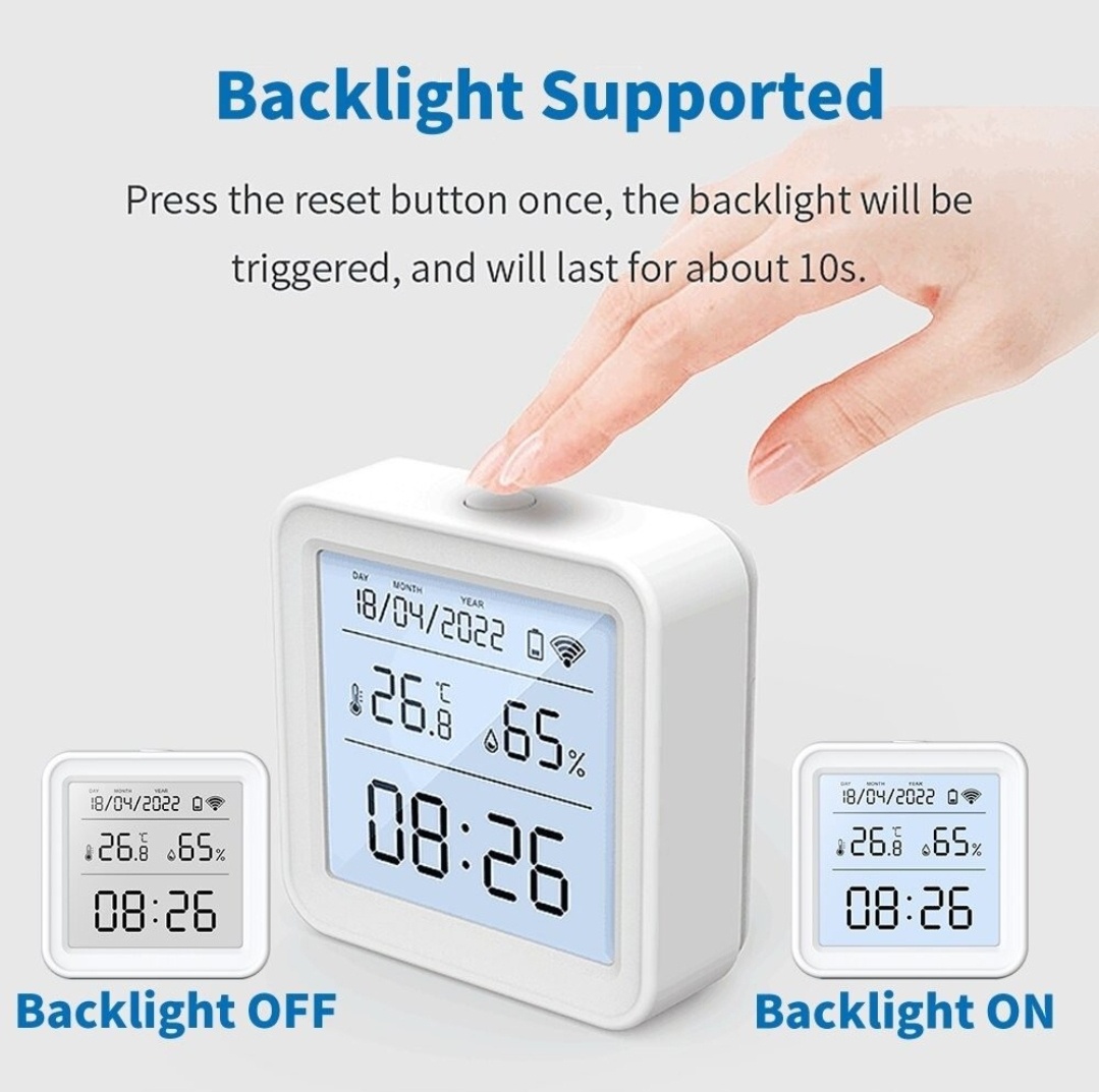 Gosund chytrý WiFi teploměr a vlhkoměr – 3 ks - 2