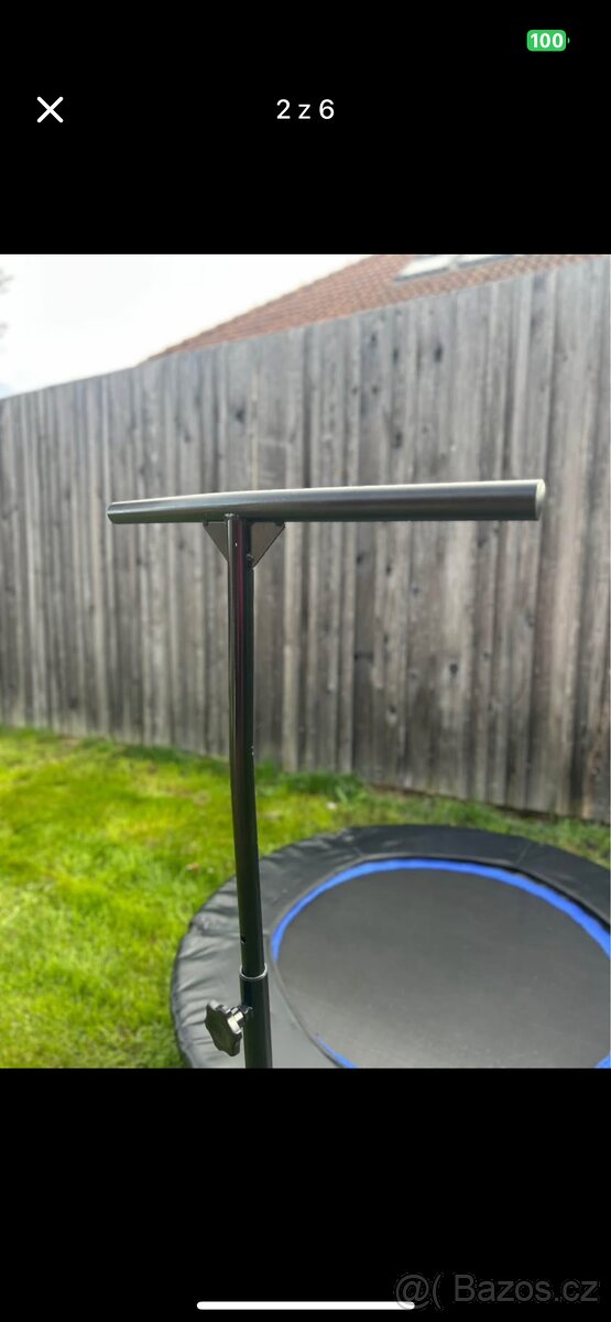 Trampolína s madlem - 2