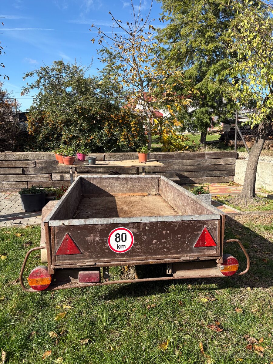 Přívěsný vozík za auto - 2