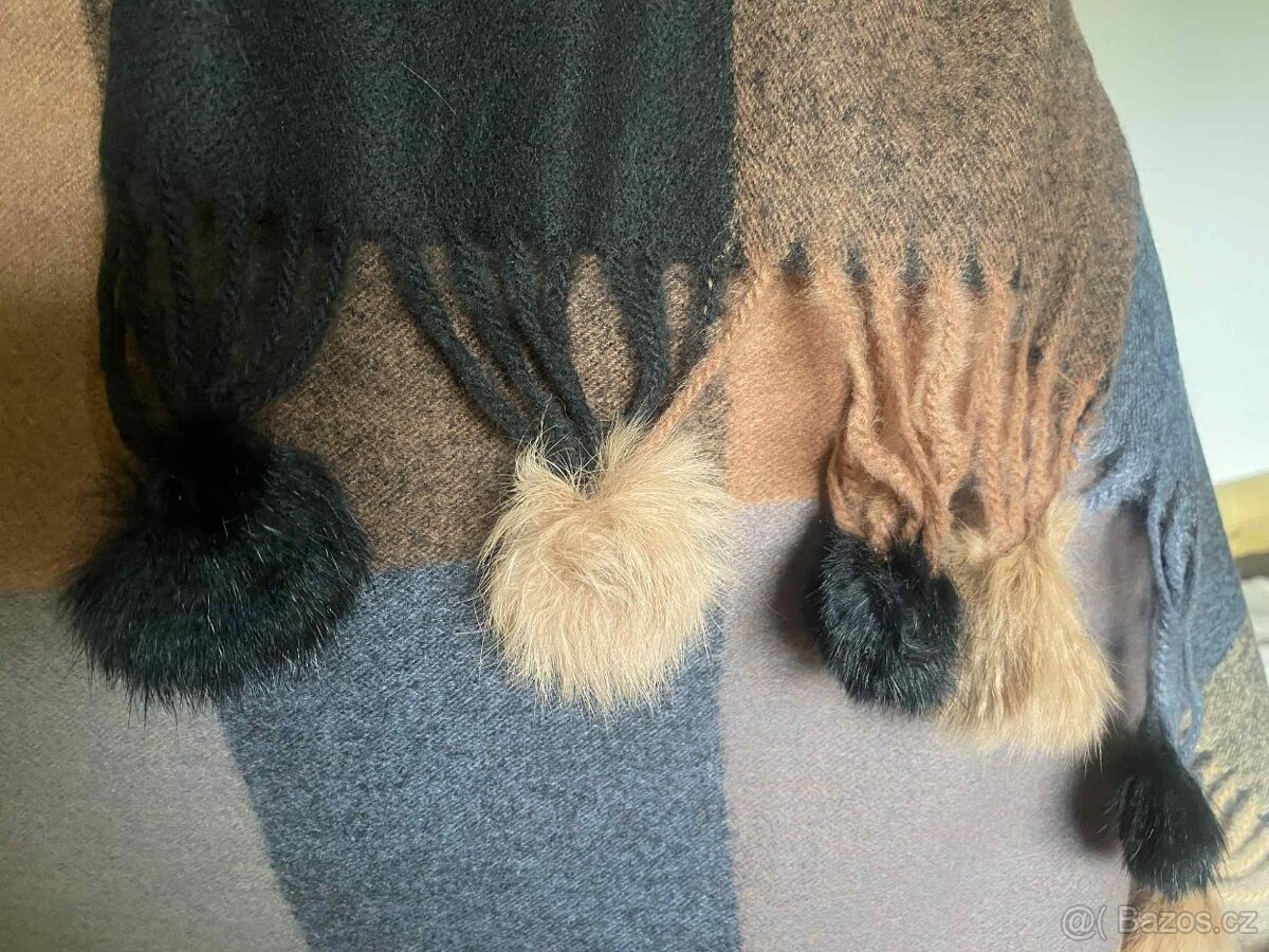 Velké nové italské kašmírové plédy - 2