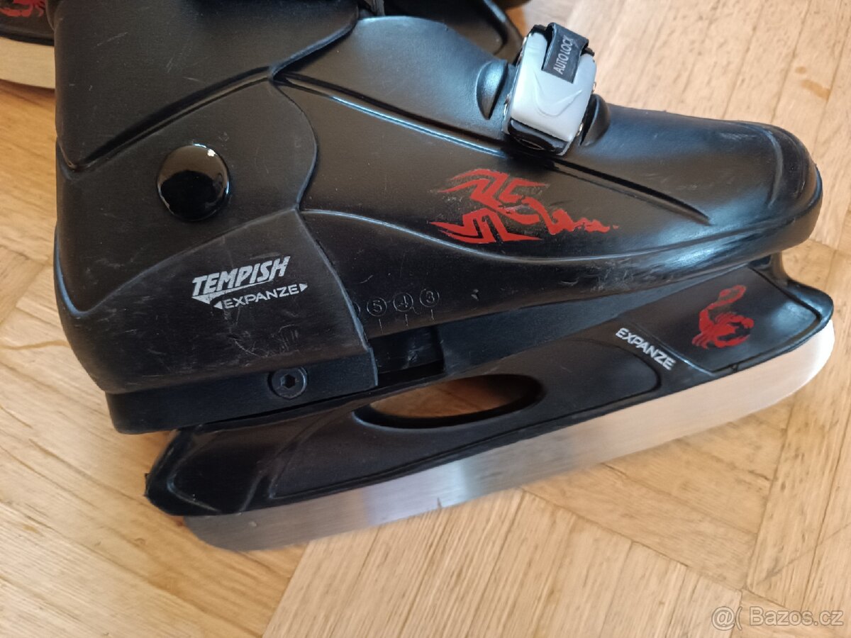 Dětské brusle na led Tempish rostoucí velikost 37-40 - 2