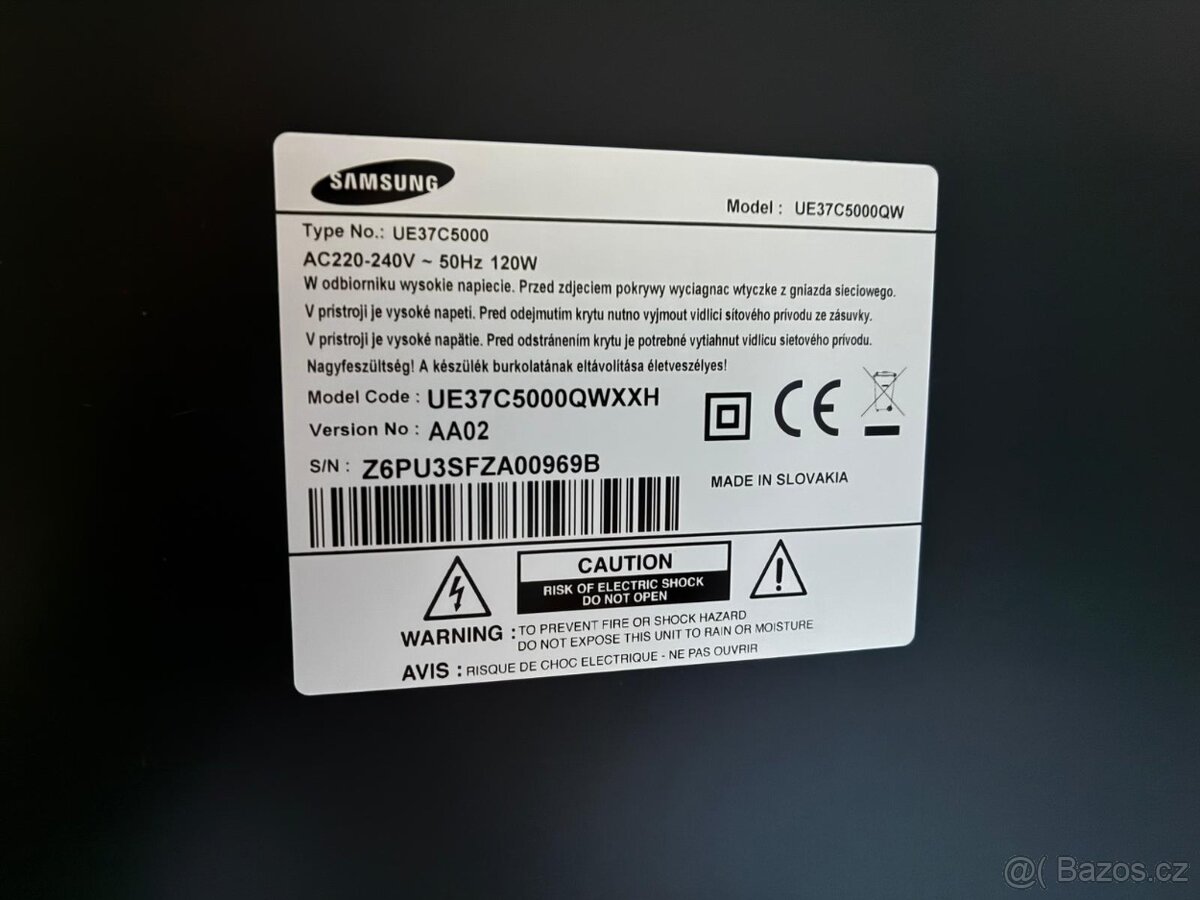 Samsung TV UE37C500 - 2