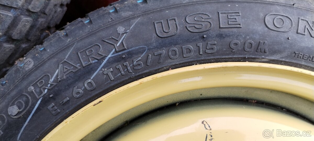 Dojezdove kolo 5x114,3 - 2