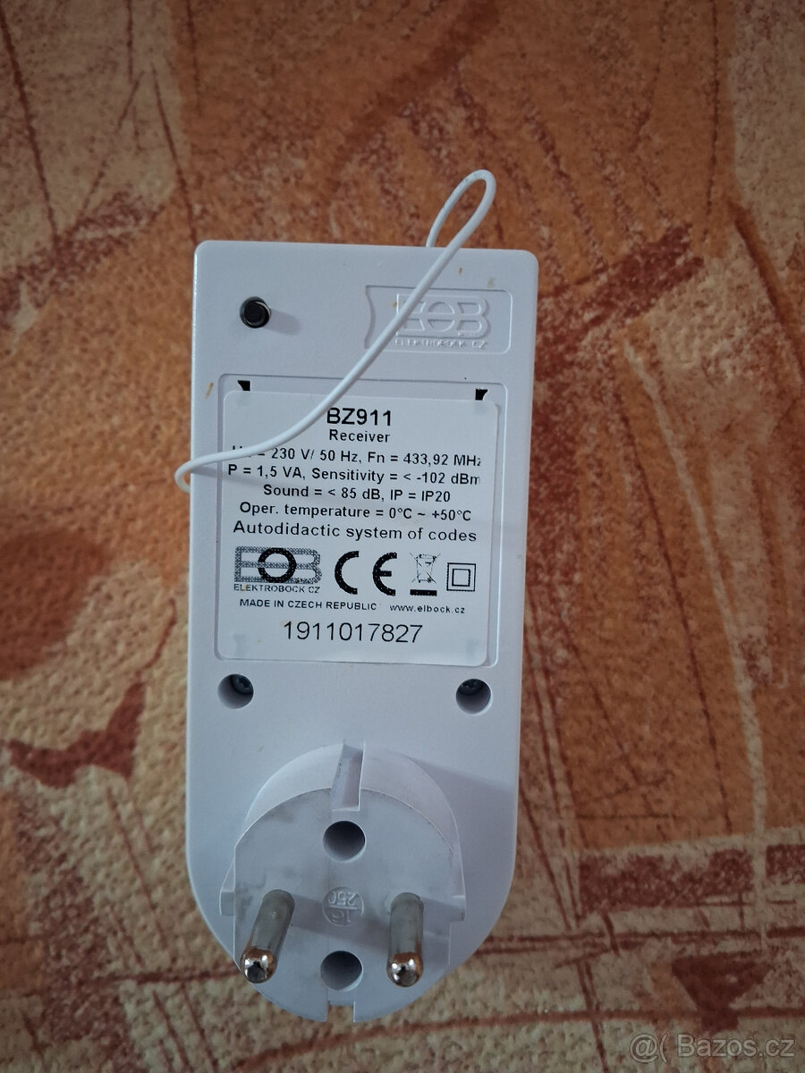 Prodám bezdrátový zvonek BZ911 - 2