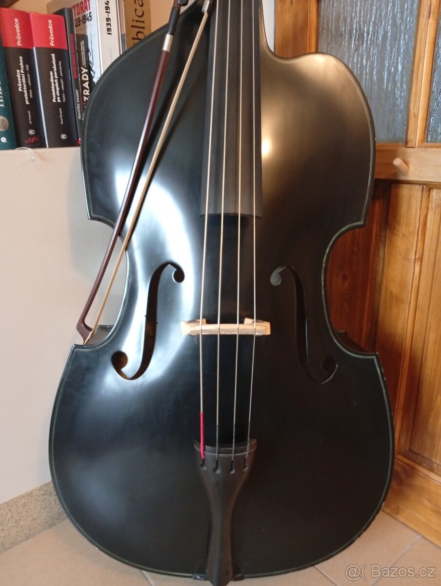Kontrabas Palatino VB-015 3/4 BK + smyčec Saldo (set nebo zv - 2