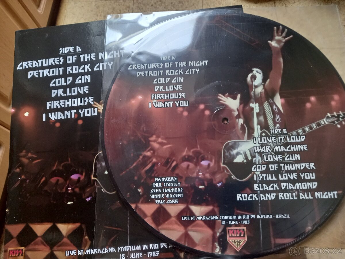 Kiss – Rio Rock City (LP) + plakát - picture vinyl - 2