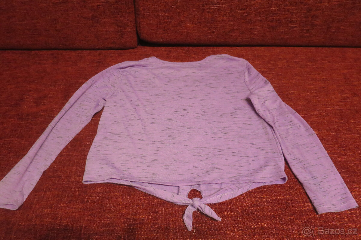 Dívčí tričko s dlouhým rukávem 146/152 - 2