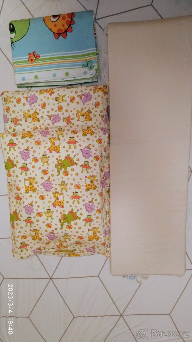 Flanelové a bavlněné povlečení do postýlky - 2