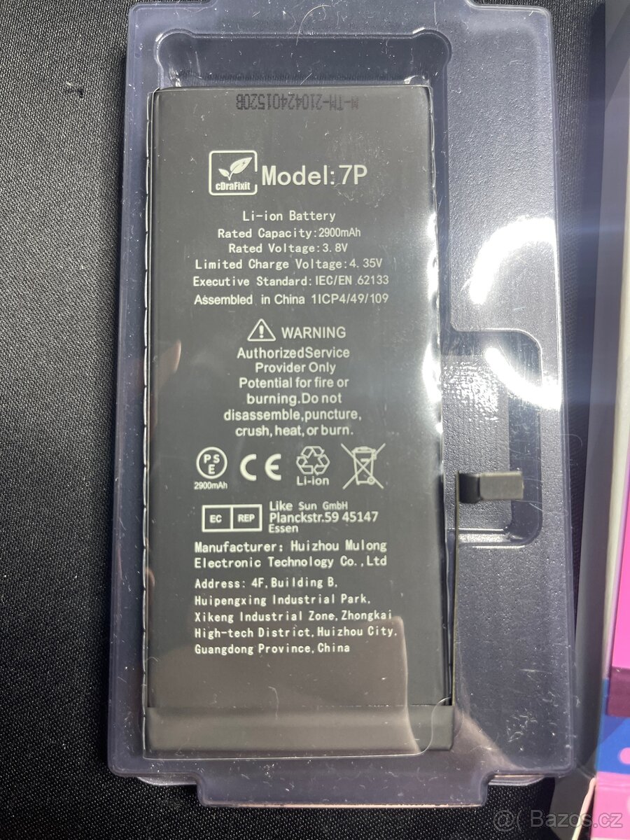 Baterie iPhone 7 plus Nová rozbalená - 2