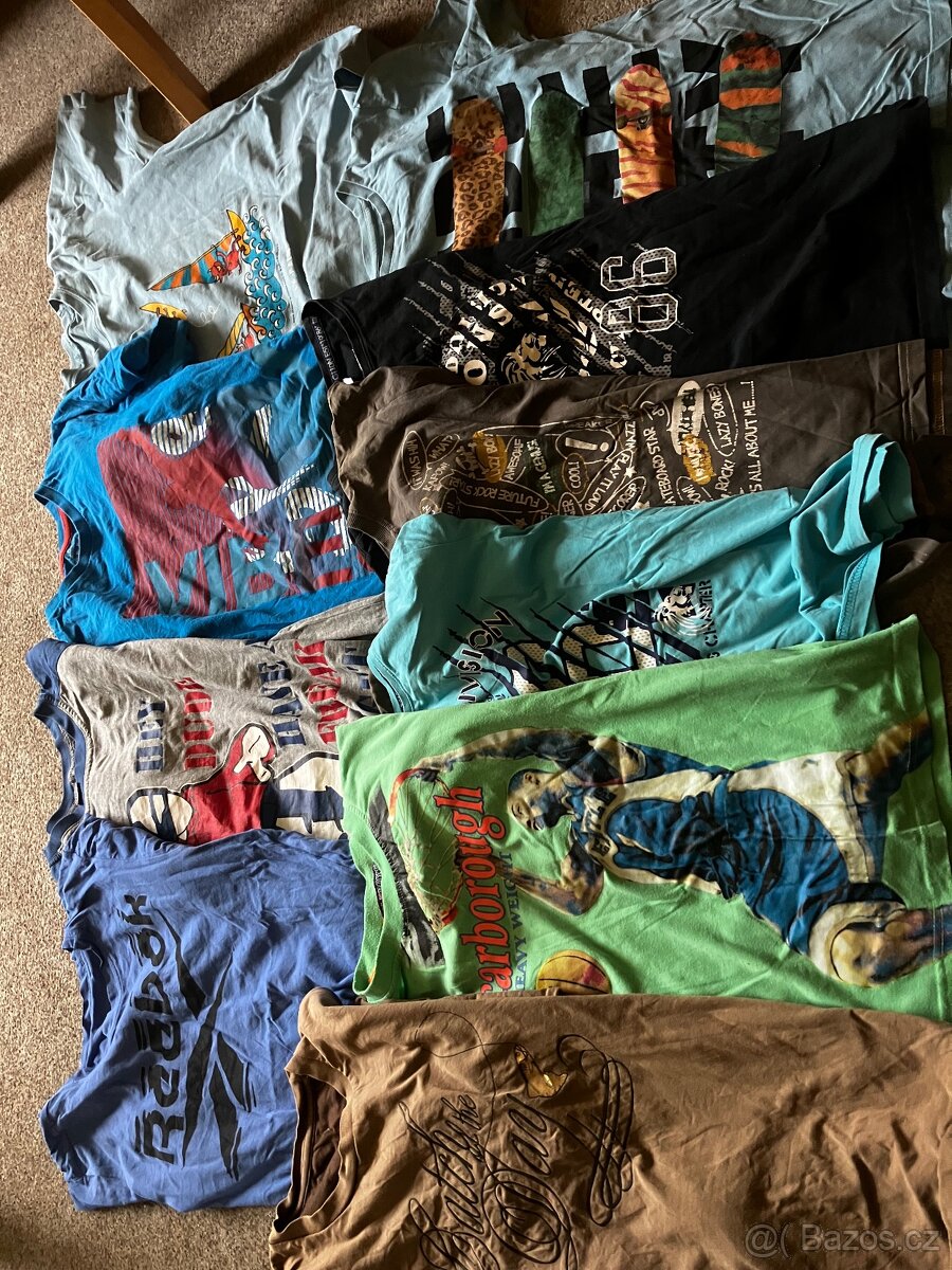 Mega balík oblečení na kluka 7-10 let - 2
