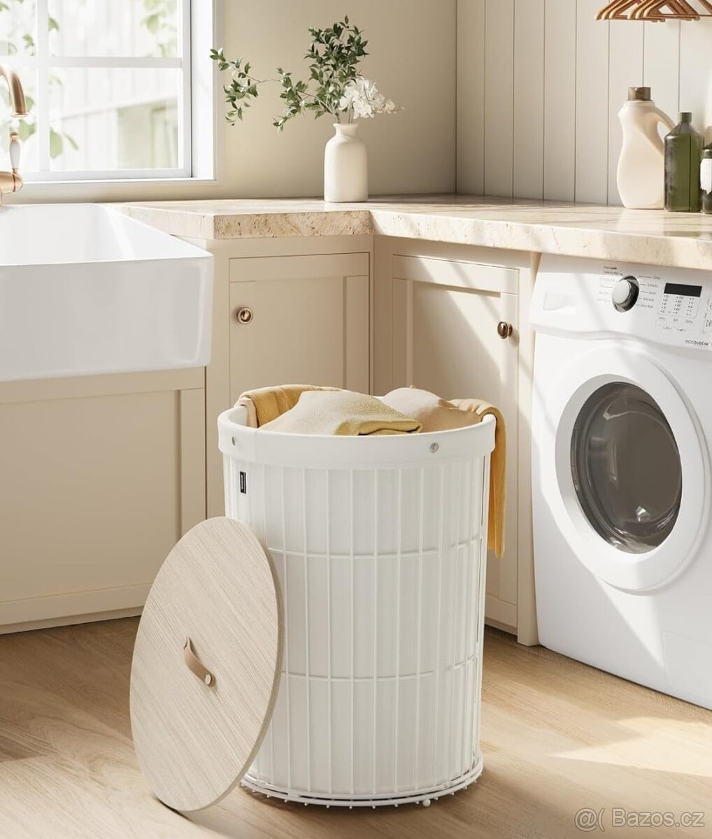 Nový prádelní koš na prádlo nebo hračky 95 litrů - 2