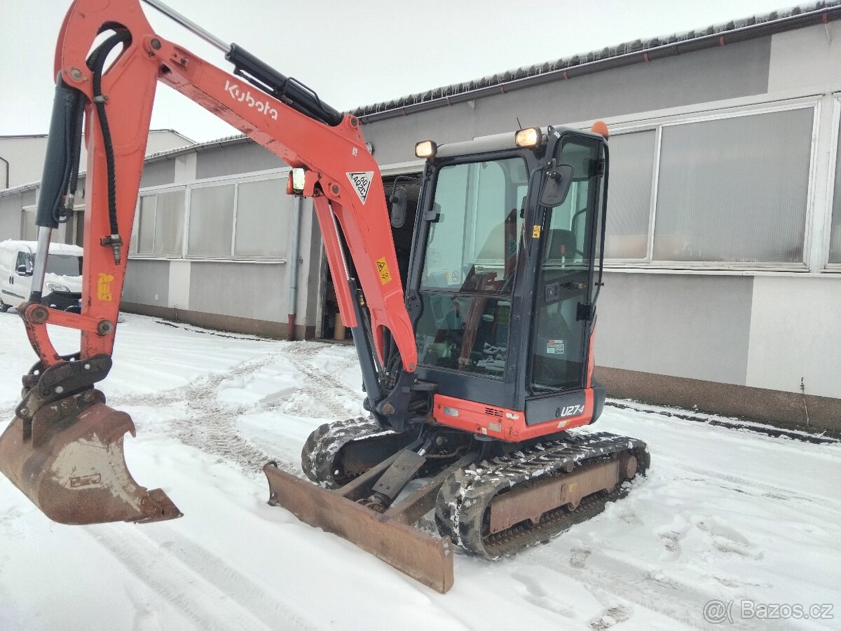Minibagr Kubota U27-4 - 2