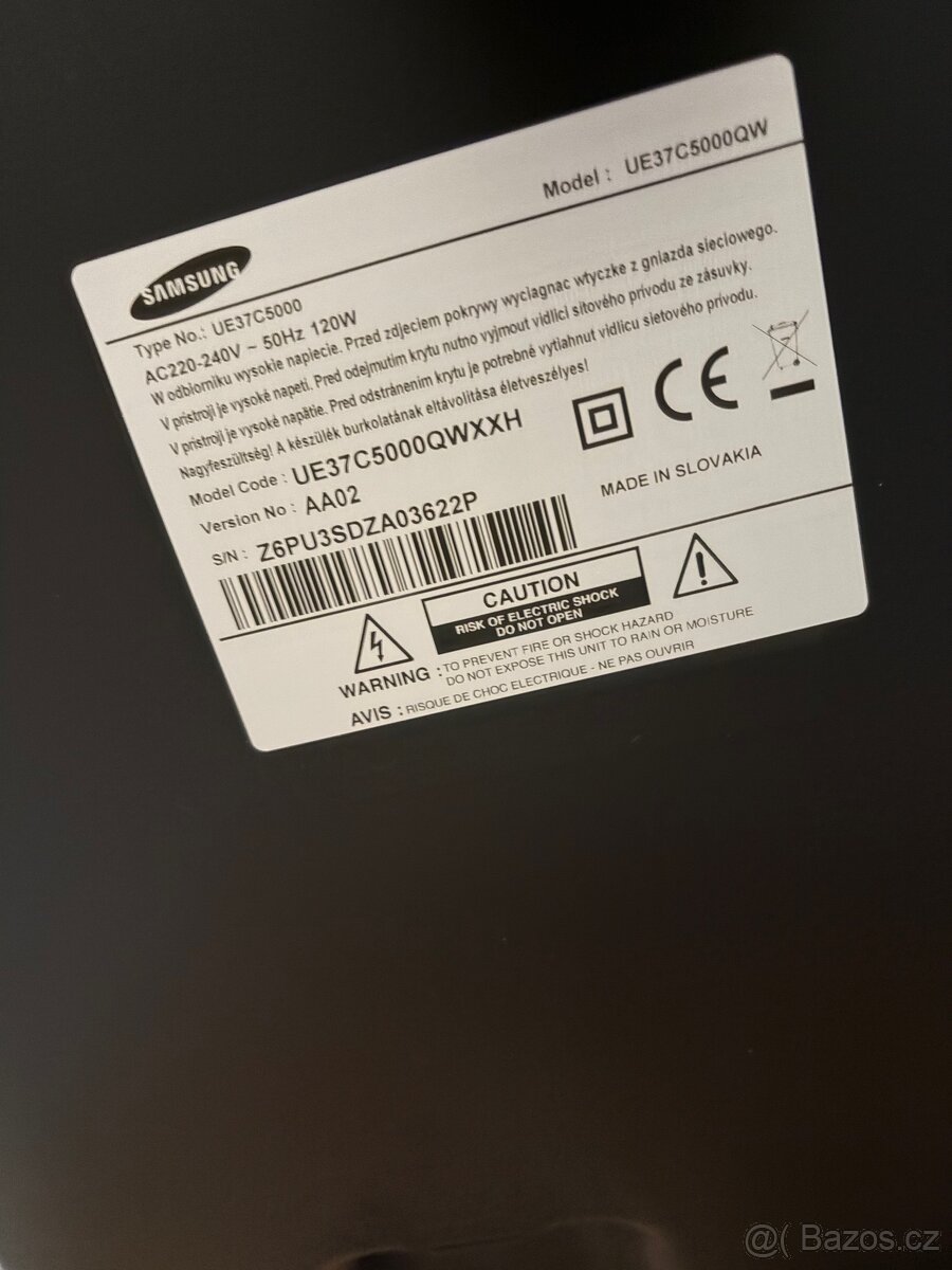 Samsung UE37C5000QW – 37” Full HD LED - 2