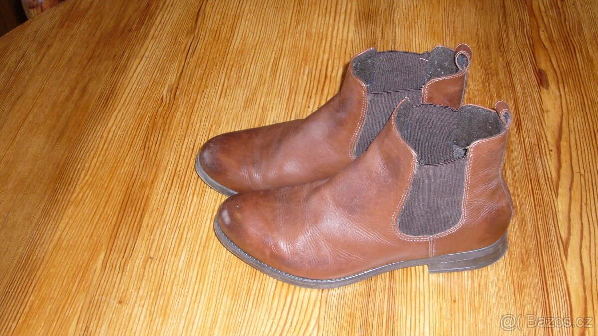 Kožené kotníkové boty - 2