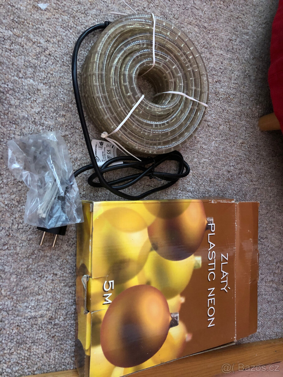 Neon světelné hadice 5 m - několik, nové i použité - 2