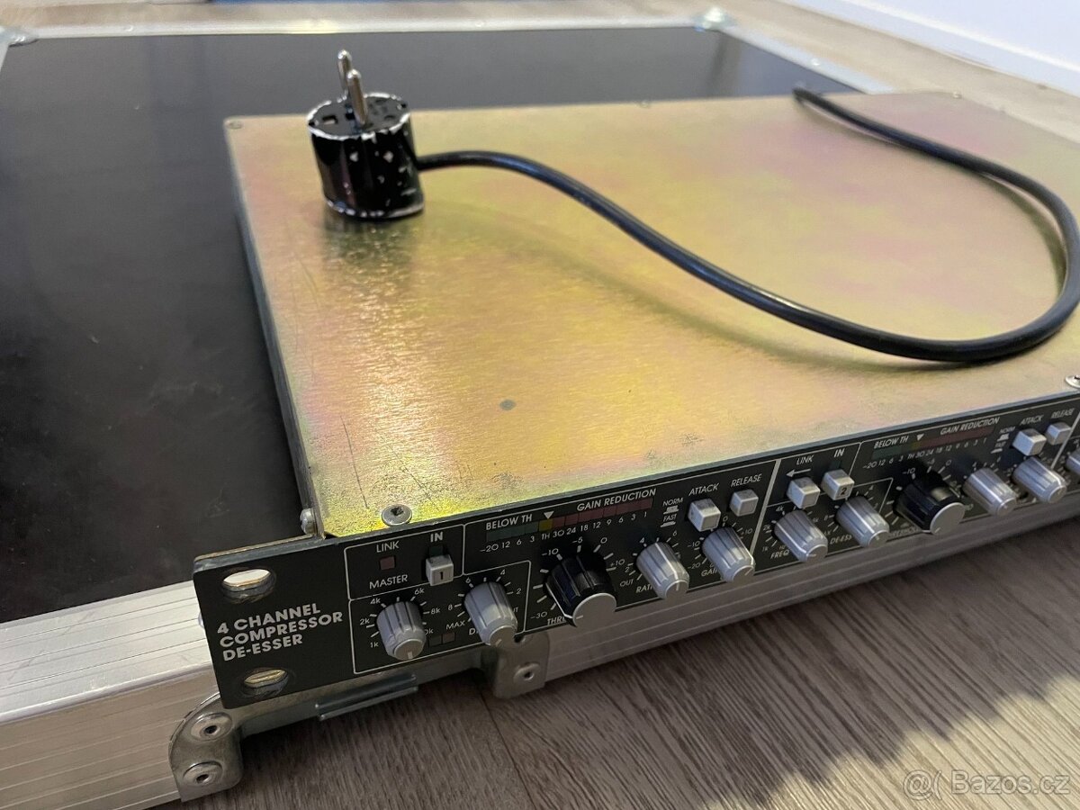 BSS DPR-404 Quad Comp, DPR-504 Quad Gate – Studiová klasika - 2